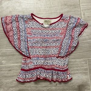 Lucky brand size 4t girls blouse